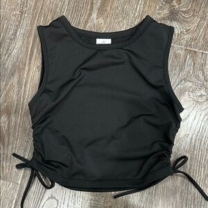 Honeycut Black Sleeveless Top